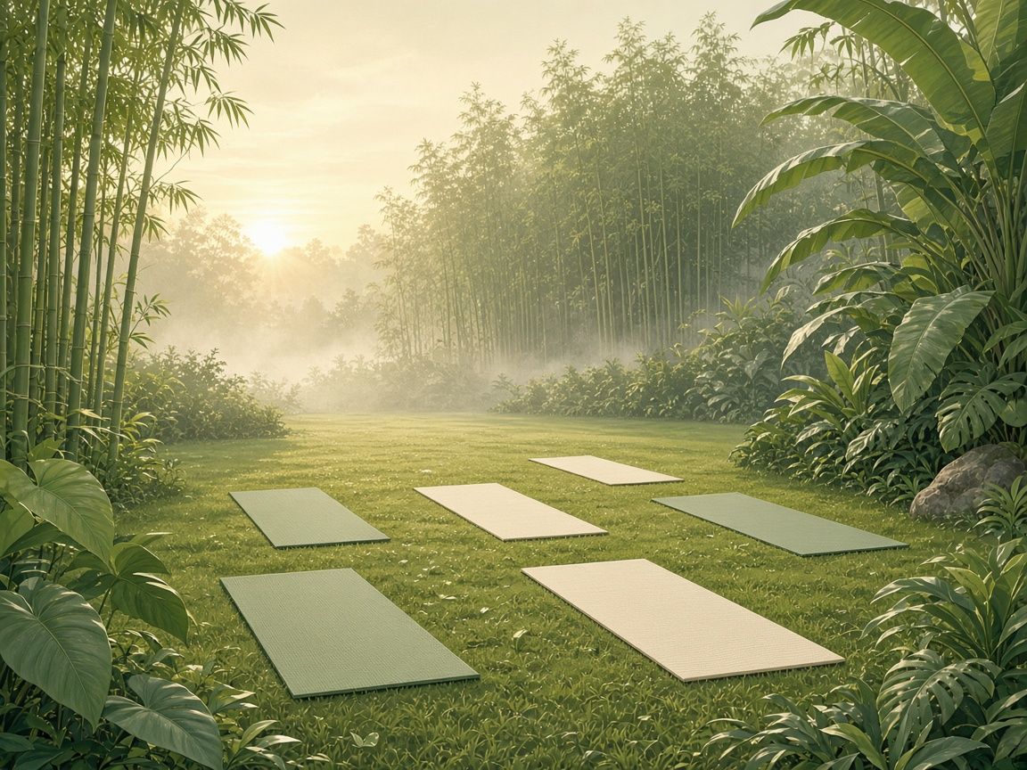 Recharge, Relax & Reconnect — Yoga & Meditation (illustration)