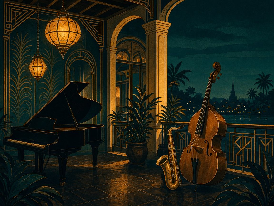K.M.P. — Jazz, Blues & Soul (illustration)