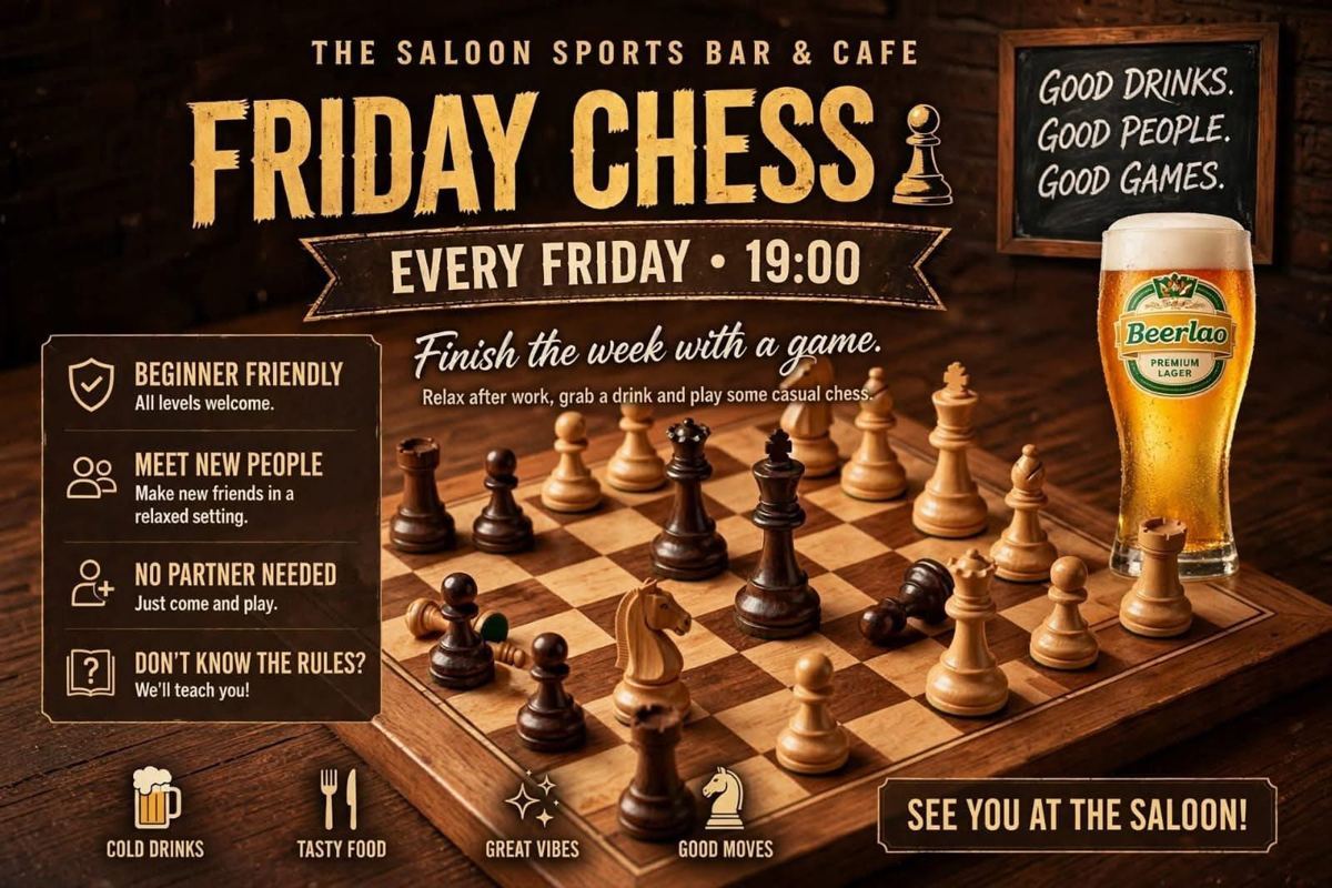 Friday Chess at The Saloon