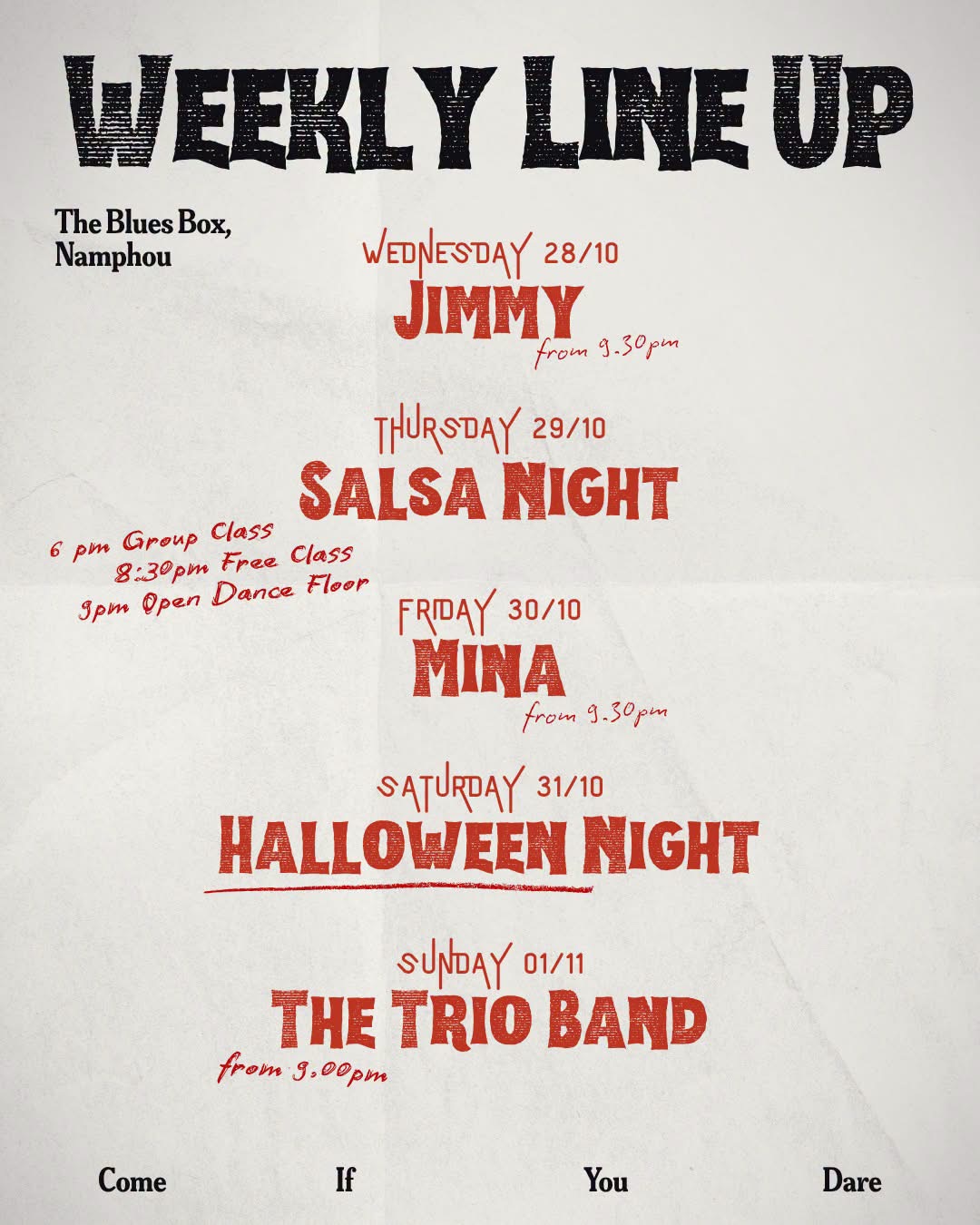 Salsa Night at The Blues Box