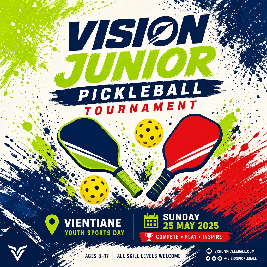 VISION Junior Pickleball Tournament (illustration)