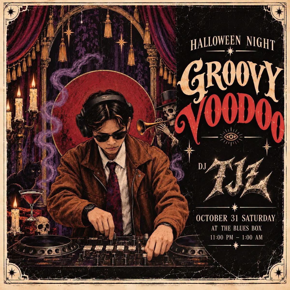 Groovy Voodoo — Halloween at The Blues Box