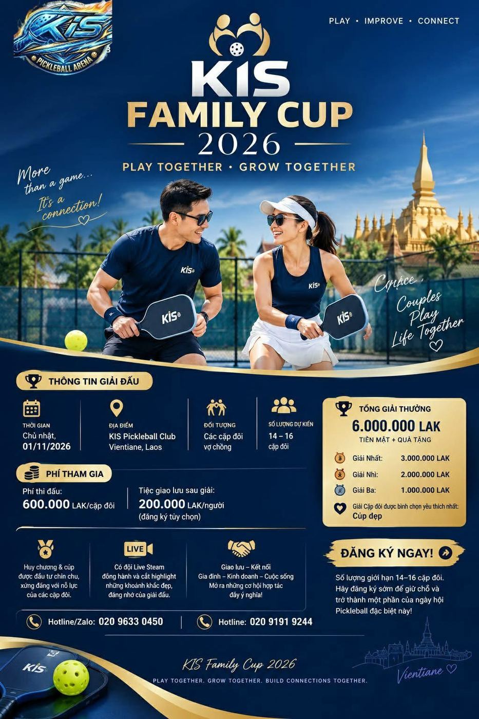 KIS Family Cup 2026 — Pickleball for Married Couples