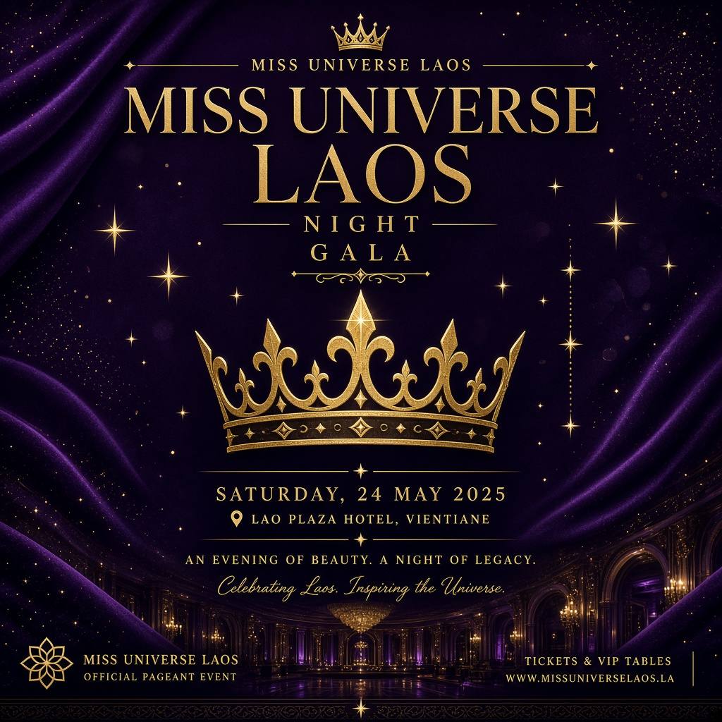 The Universe Night — Miss Universe Laos (illustration)