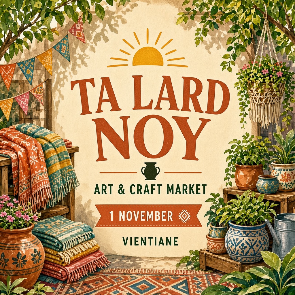 Ta Lard Noy: Art & Craft Market (illustration)