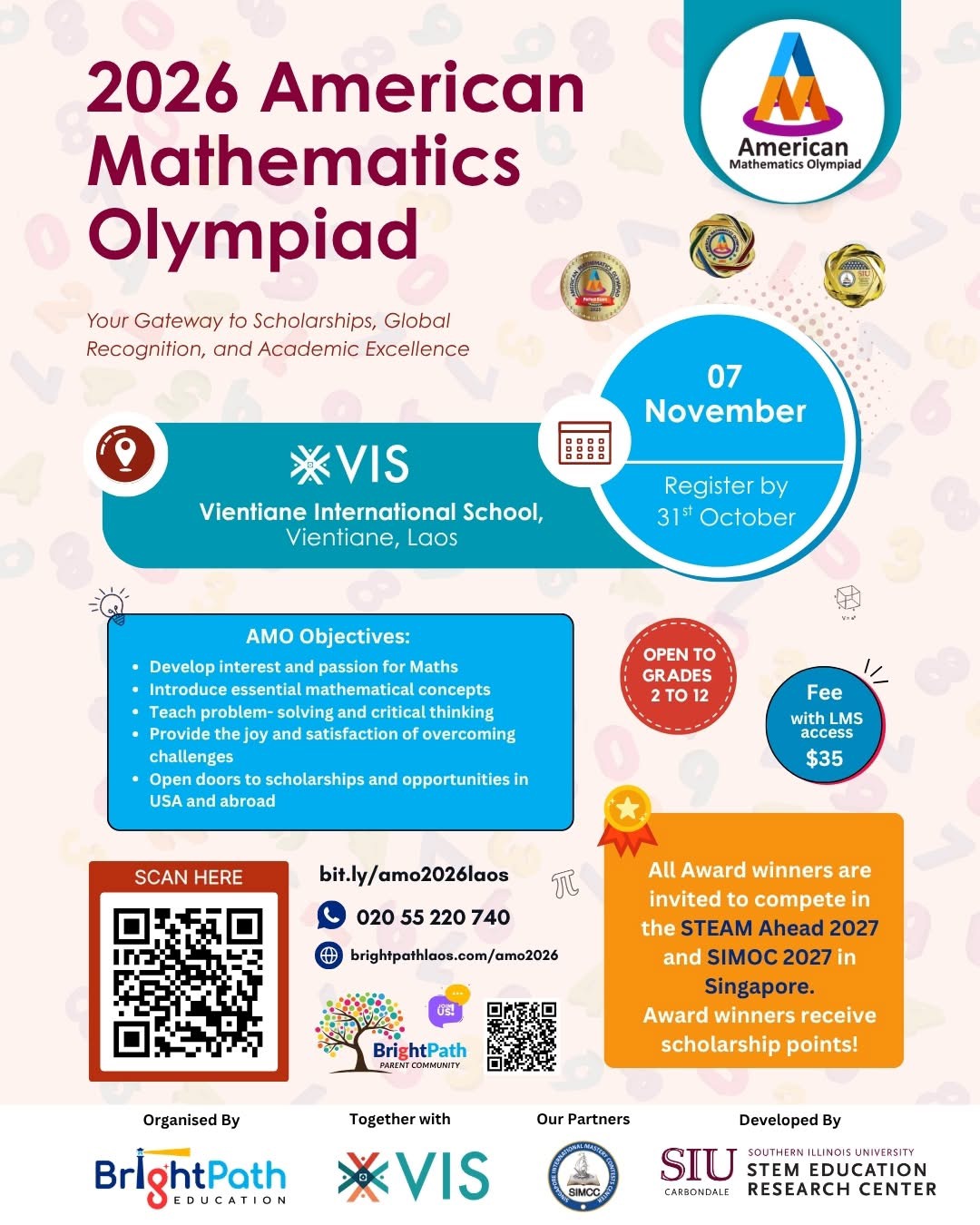 American Mathematics Olympiad (AMO 2026)