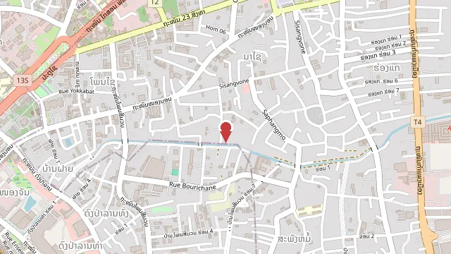 Map showing Le Padaek Restaurant
